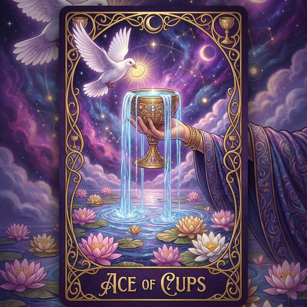 Ace of Cups tarot card