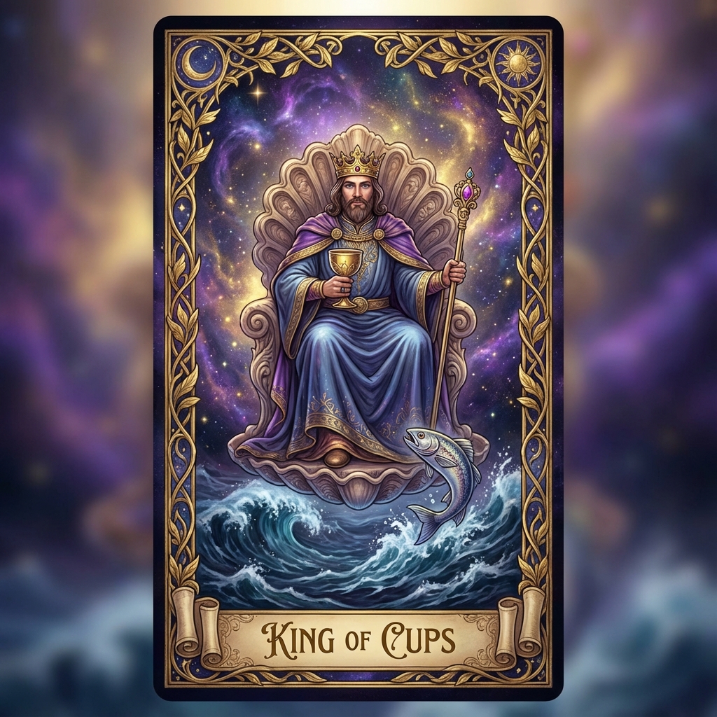 King of Cups tarot card