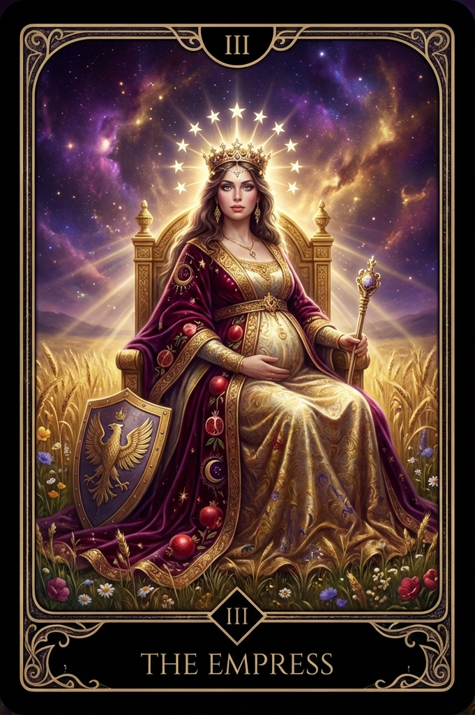 The Empress tarot card