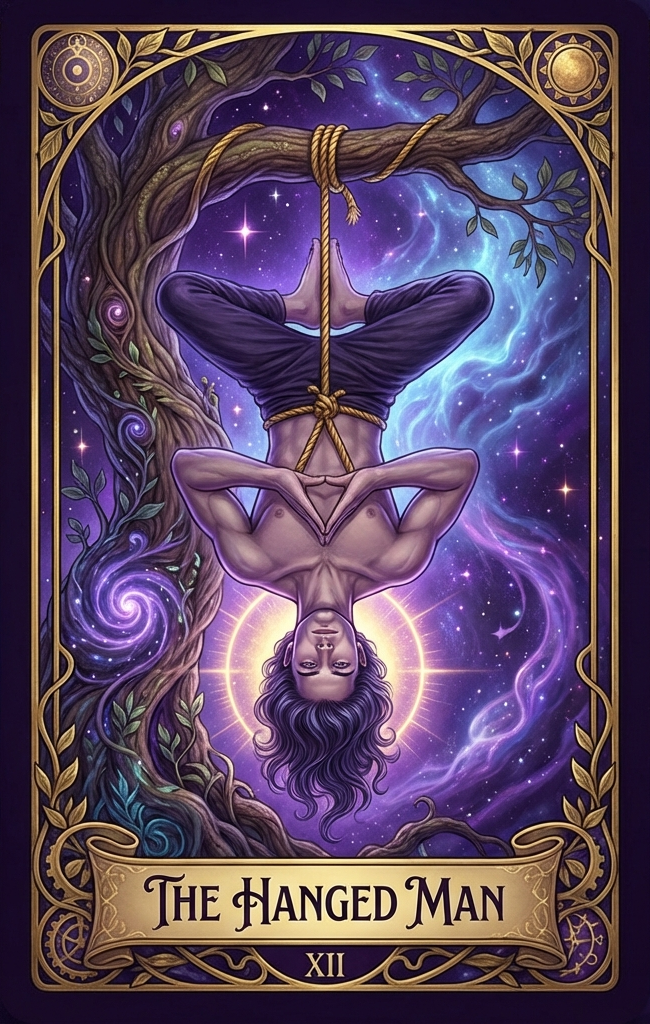 The Hanged Man tarot card