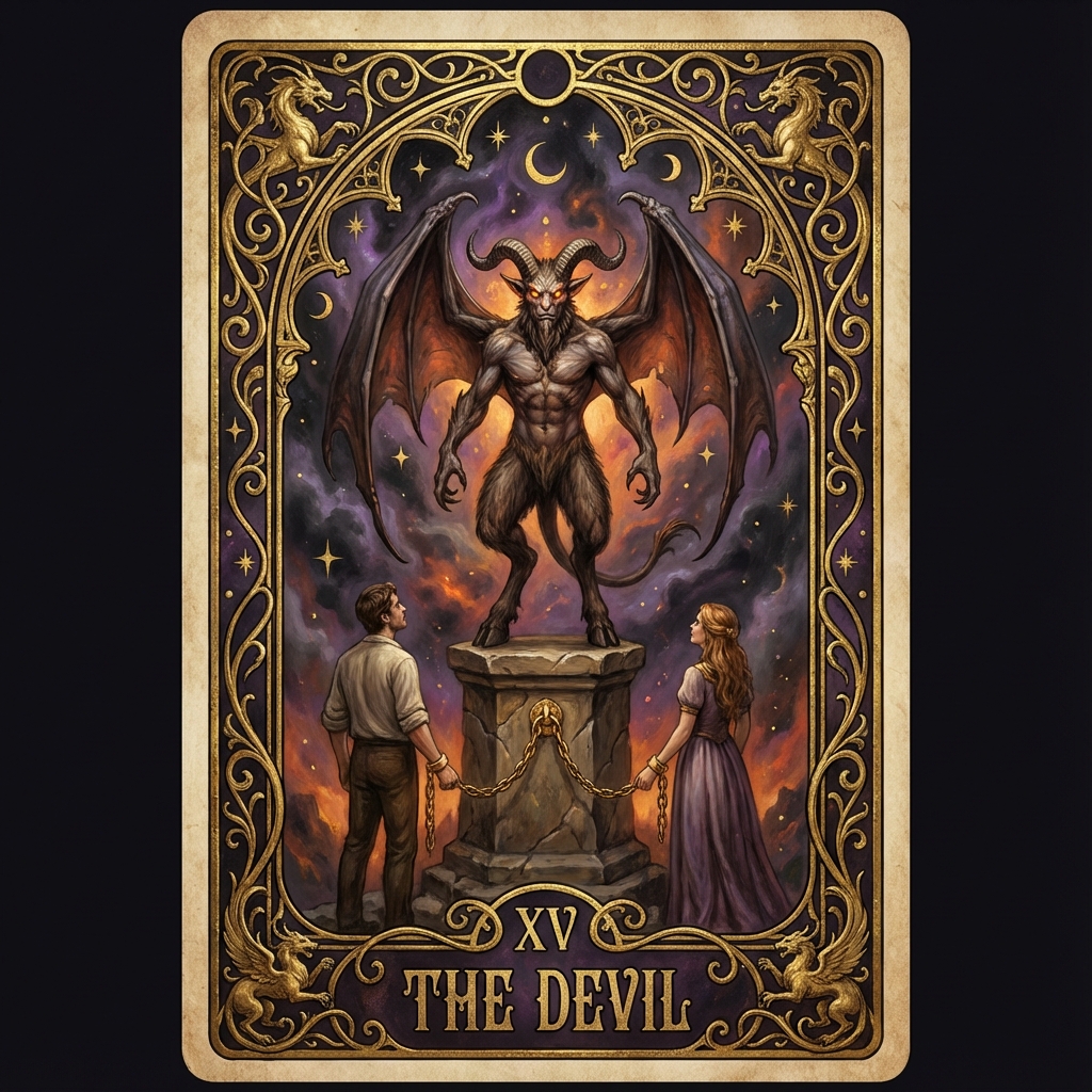 The Devil tarot card