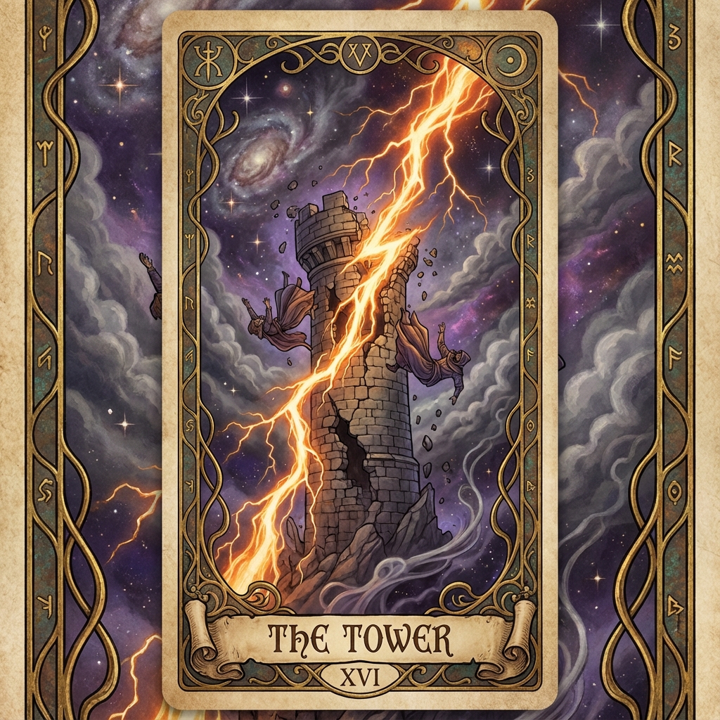 The Tower tarot card