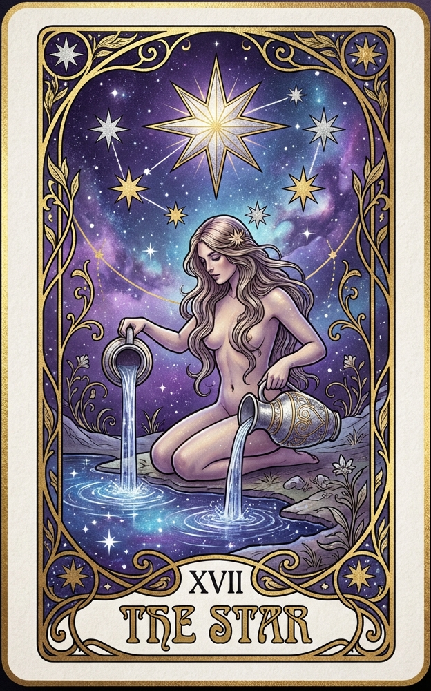 The Star tarot card