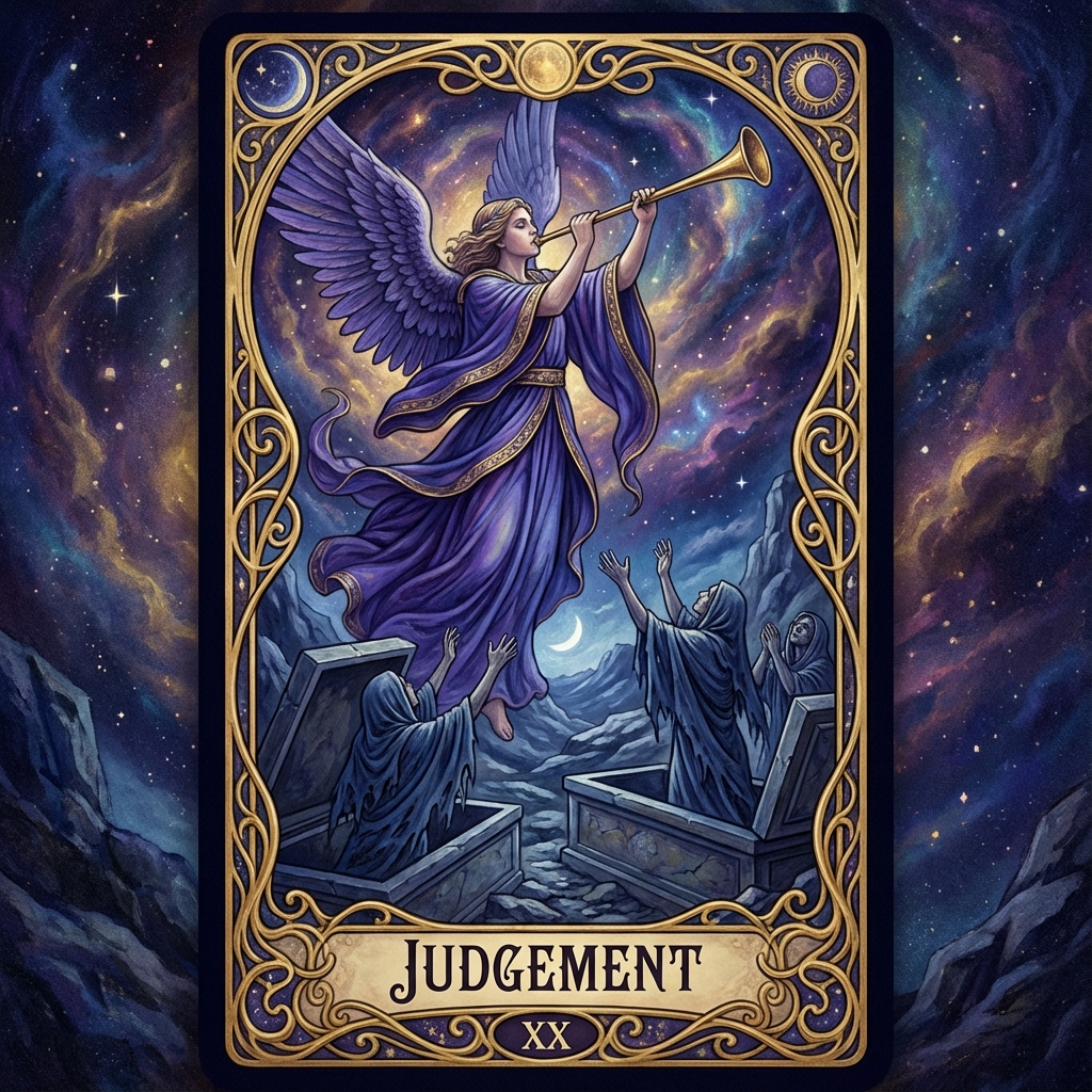 Judgement tarot card